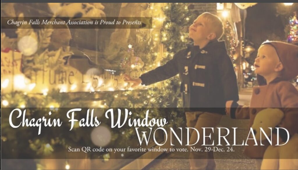 Chagrin Falls Window Wonderland Nov. 29 – Dec. 24